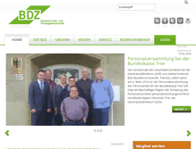Tablet Screenshot of bdz.eu